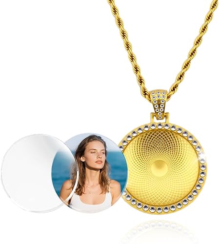 Photo Frame Necklaces