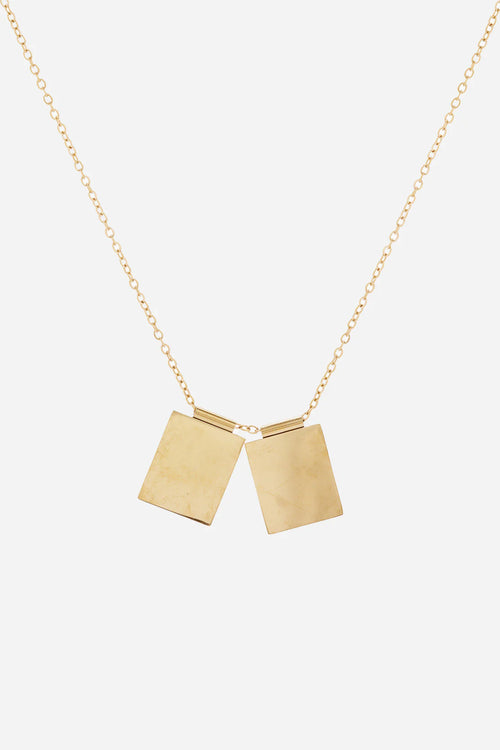 Double-Plated Necklaces